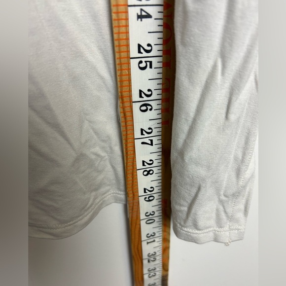 Eileen Fisher Top Blouse Light Gray Stretch Sleeveless Minimalist Size M comfy - Picture 7 of 11